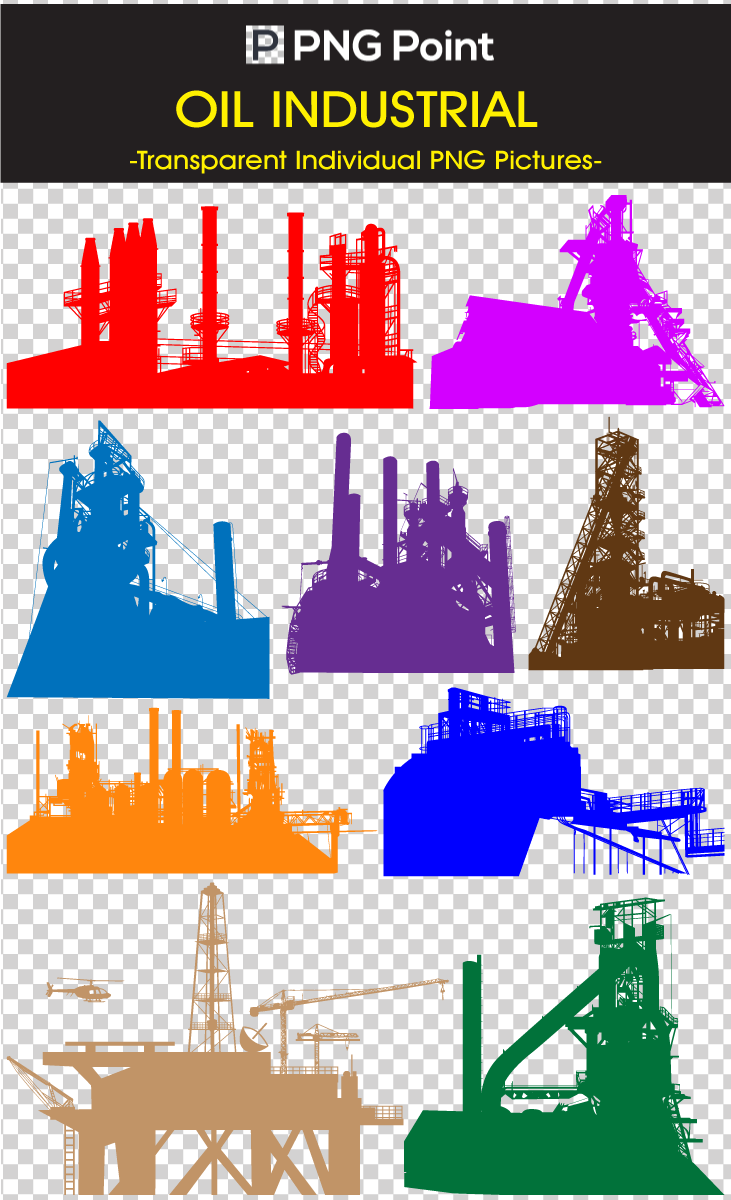 Silhouette images icons and. Industry clipart industrial sector