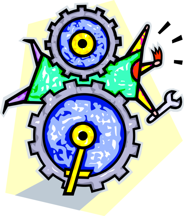 Industry clipart many gear. Getting stuck in cogwheel