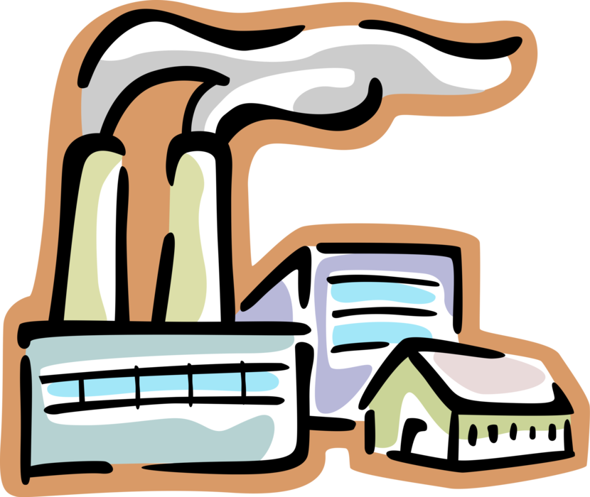 pollution clipart smoke stacks