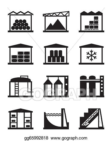 industry clipart warehouse