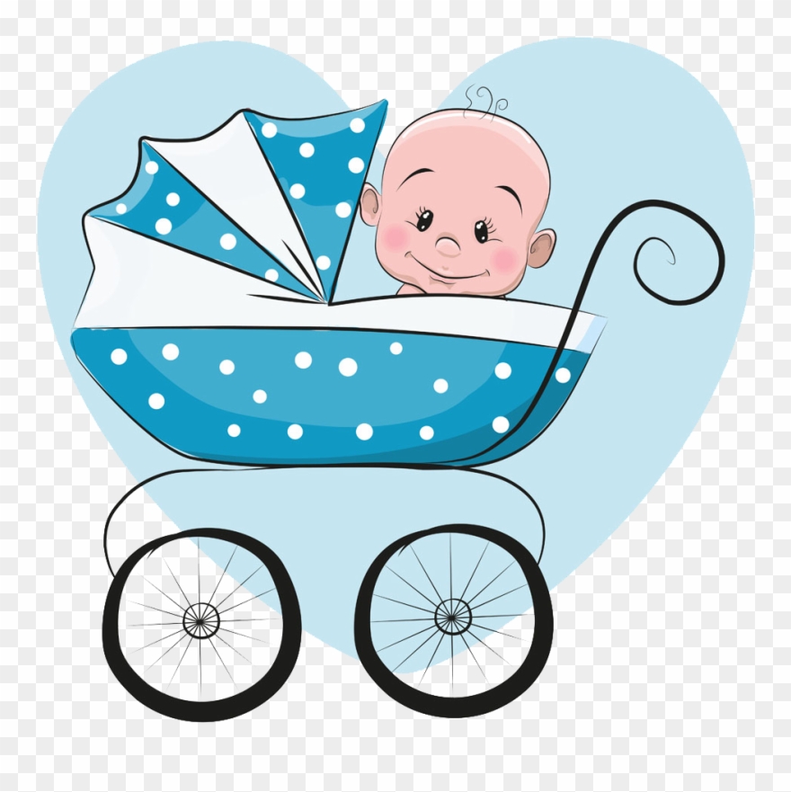 Infant clipart baby boy. Cartoon illustration 