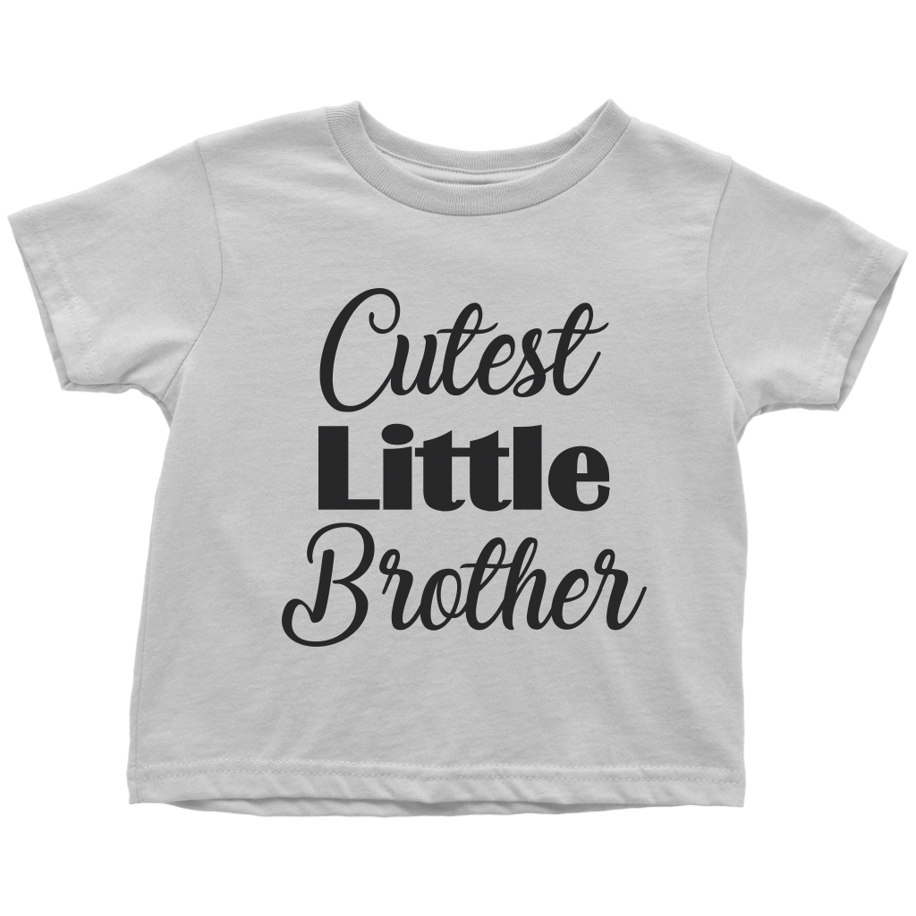 Infant clipart baby brother. Cutest little bodysuit or