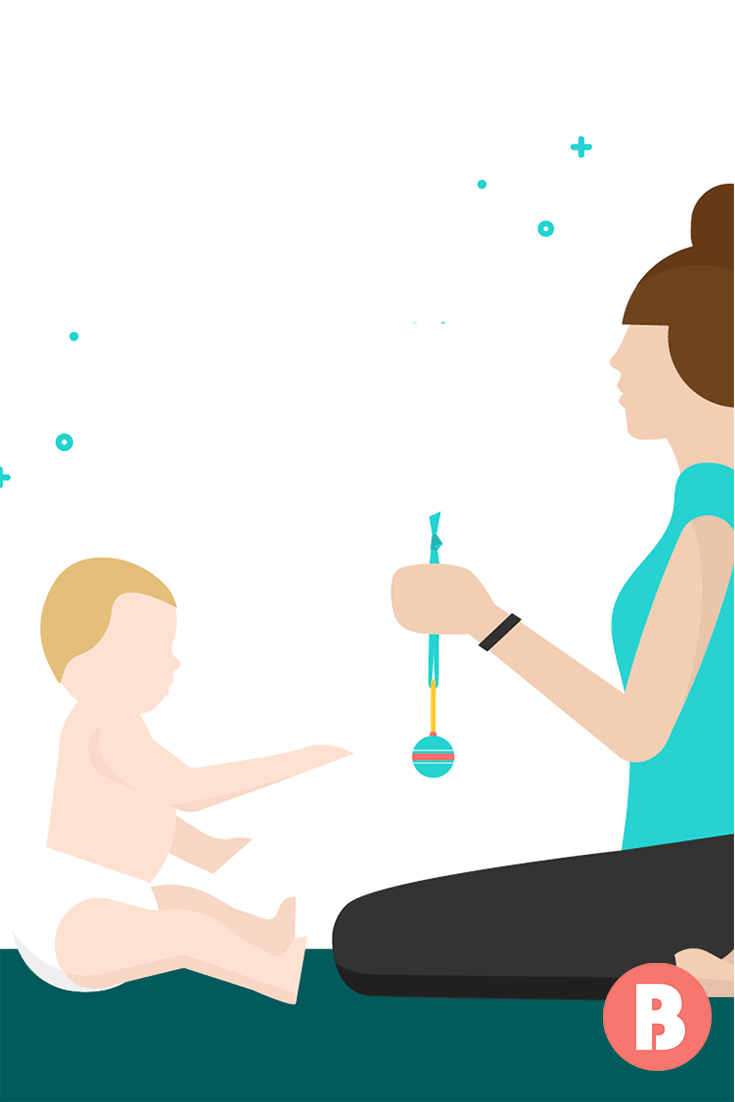 infant clipart baby exercise