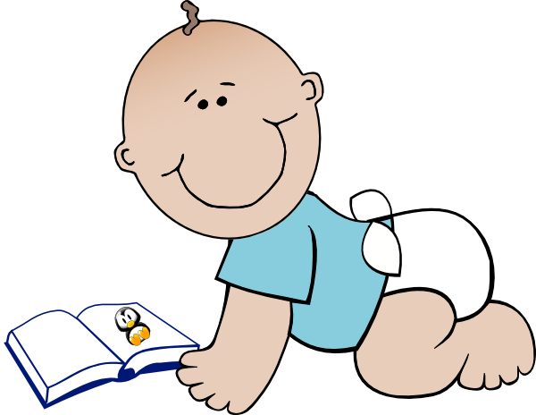 infant clipart baby learning