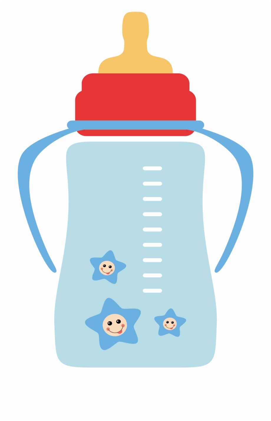 infant clipart baby milk bottle
