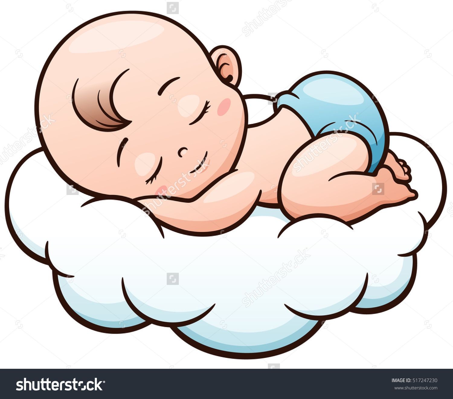 infant clipart baby nap