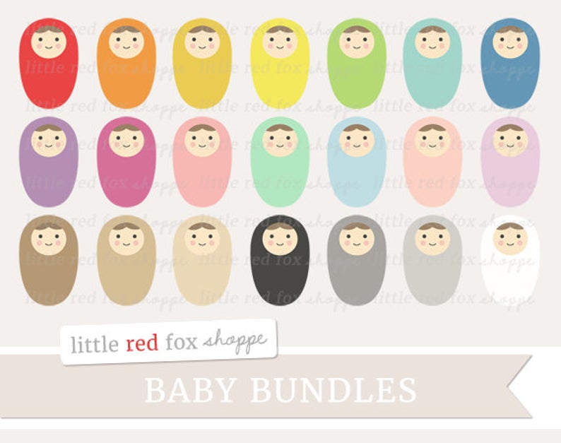 infant clipart baby swaddle