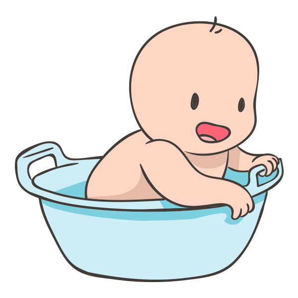 Use water with infocolic. Infant clipart baby tummy time