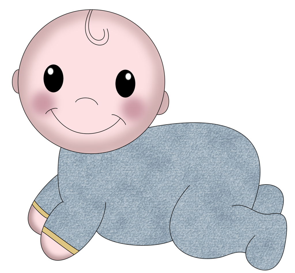 infant clipart crawling