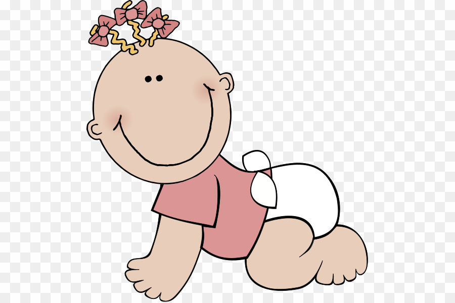 infant clipart female baby