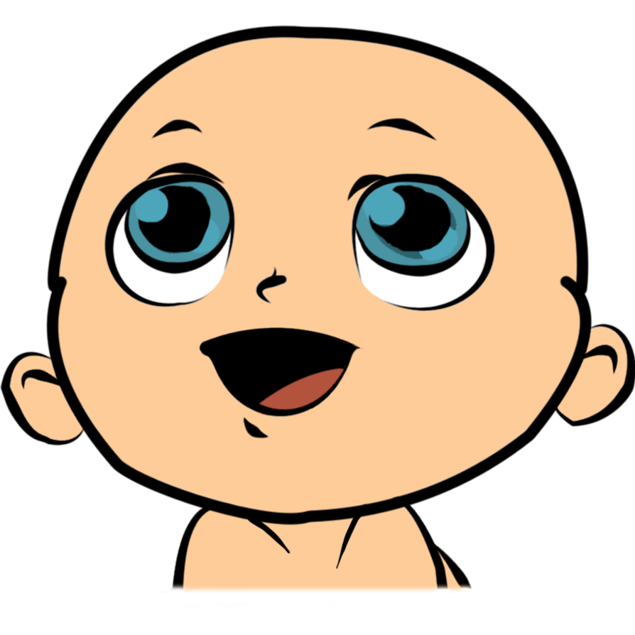 infant clipart happy baby