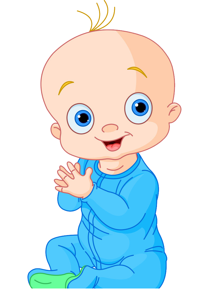 infant clipart male baby