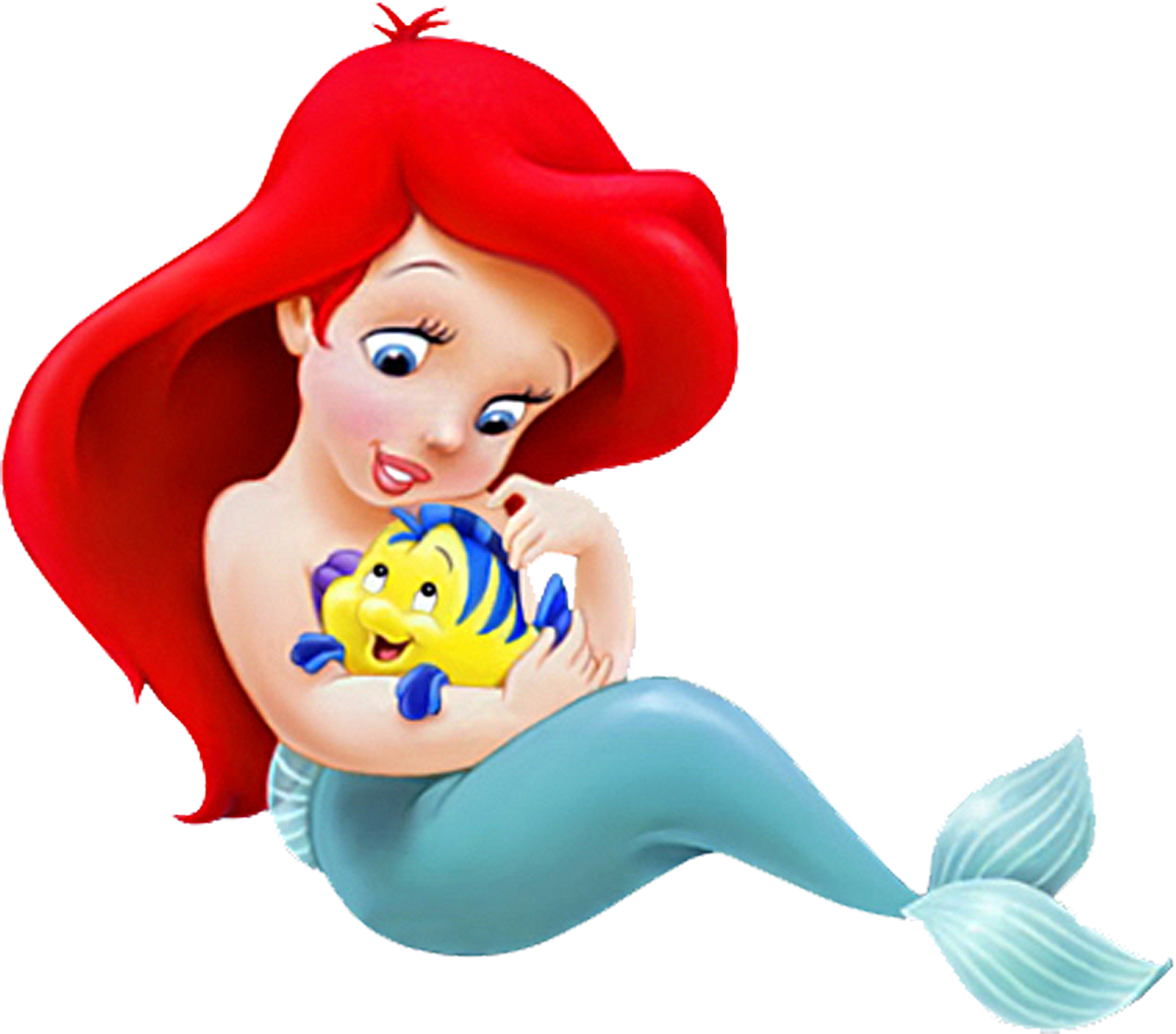 infant clipart mermaid