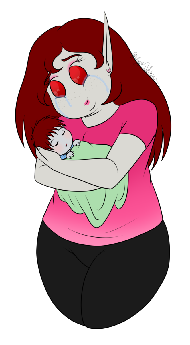 infant clipart sobbed