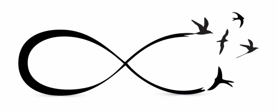 infinity clipart bird
