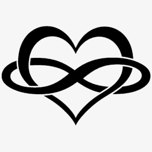 Infinity clipart heart. Persevere symbol tattoo free