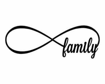 infinity clipart infinity family