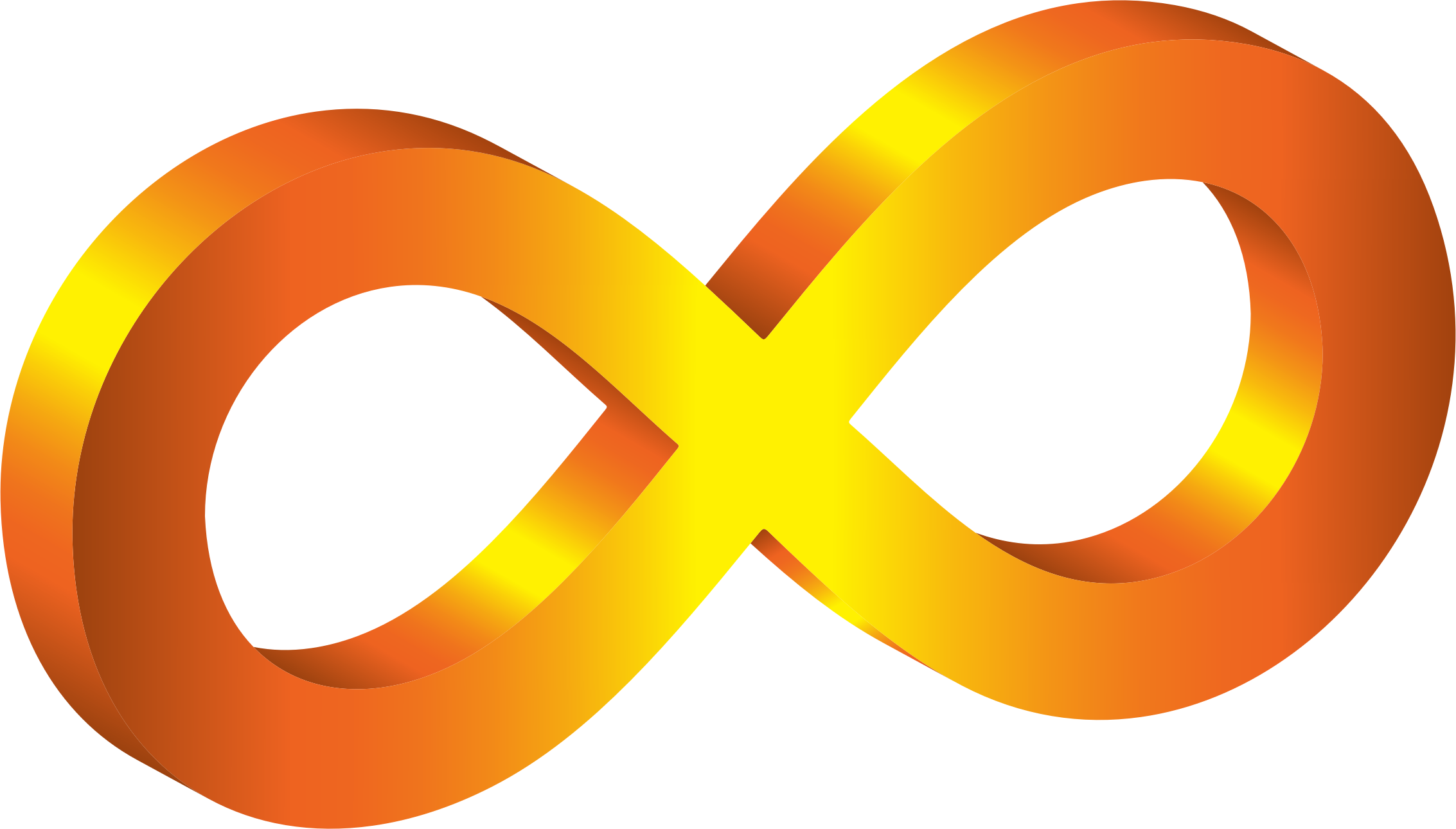 Infinity clipart infinity sign. D symbol variation big