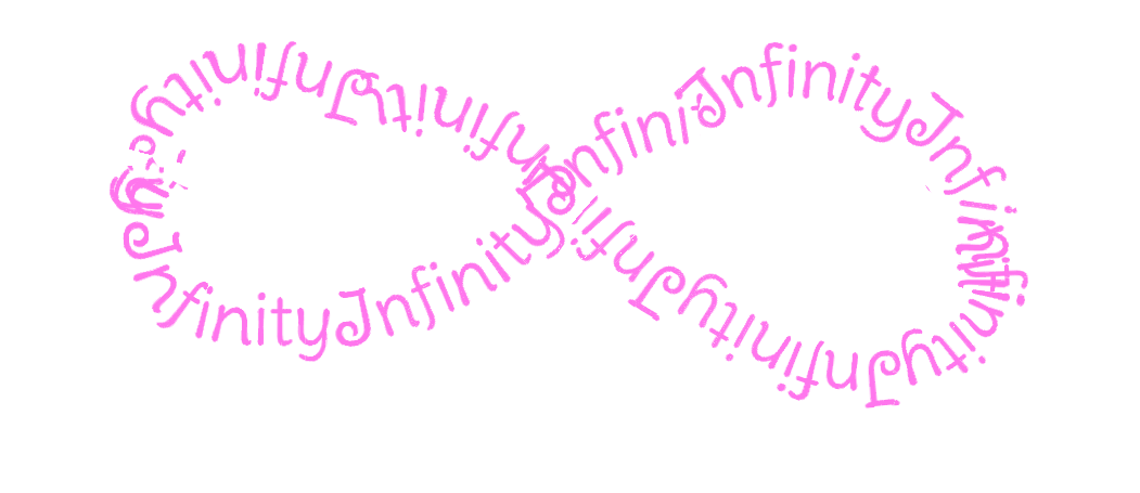 infinity clipart pink