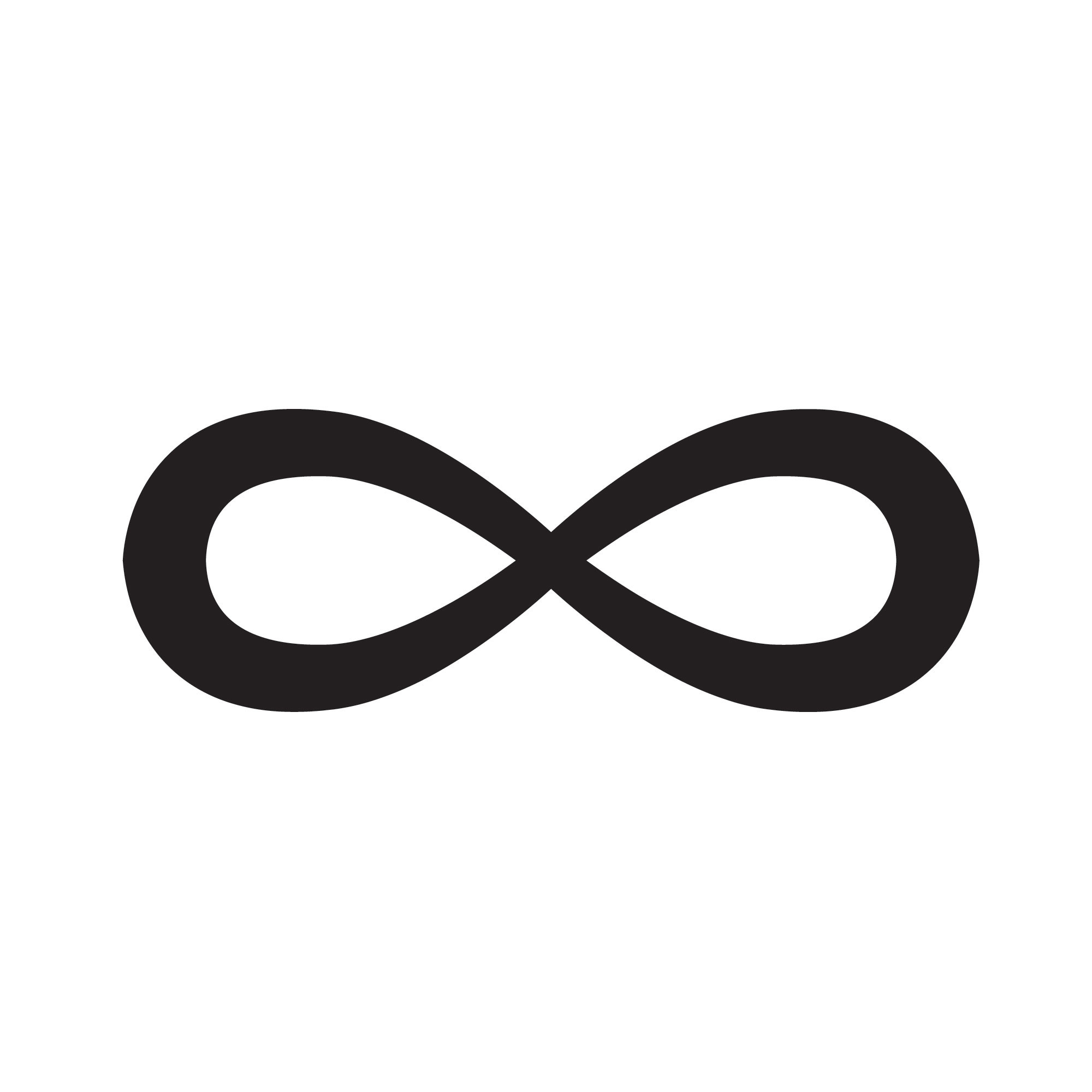 infinity clipart sign in math