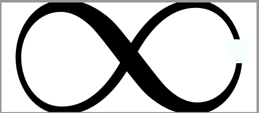infinity clipart sign in math