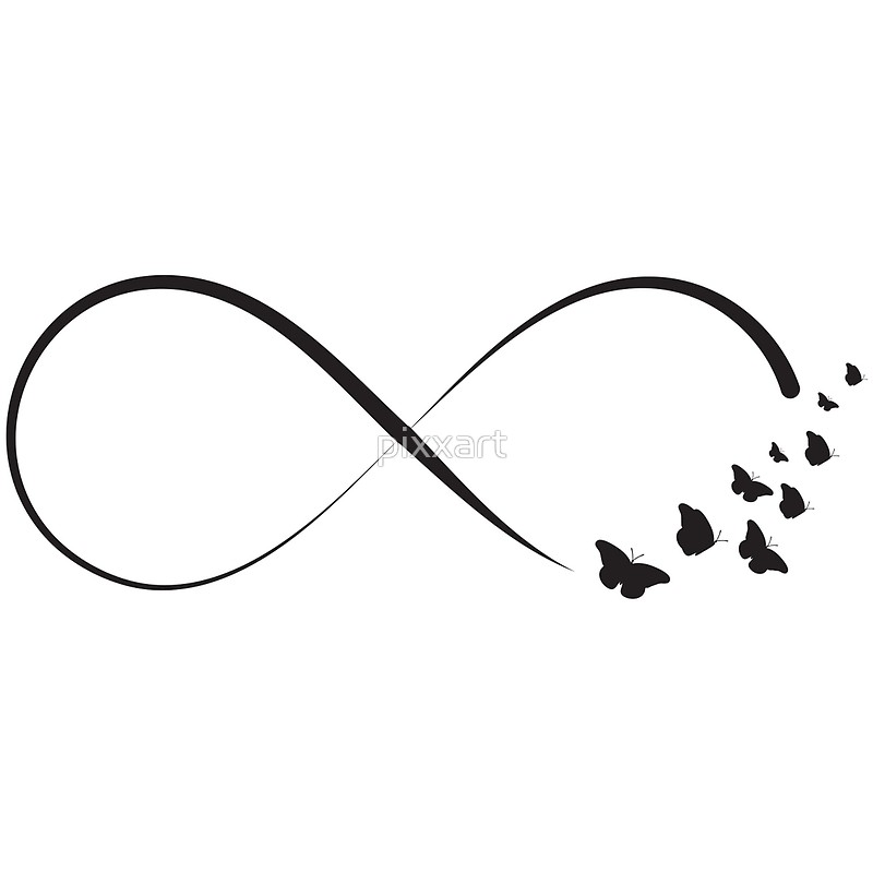 infinity clipart silhouette