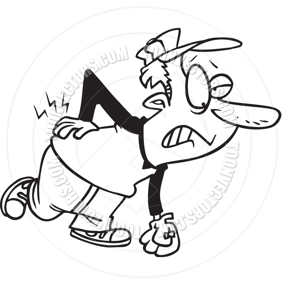 injury clipart black and white