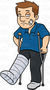 injury clipart cartoon