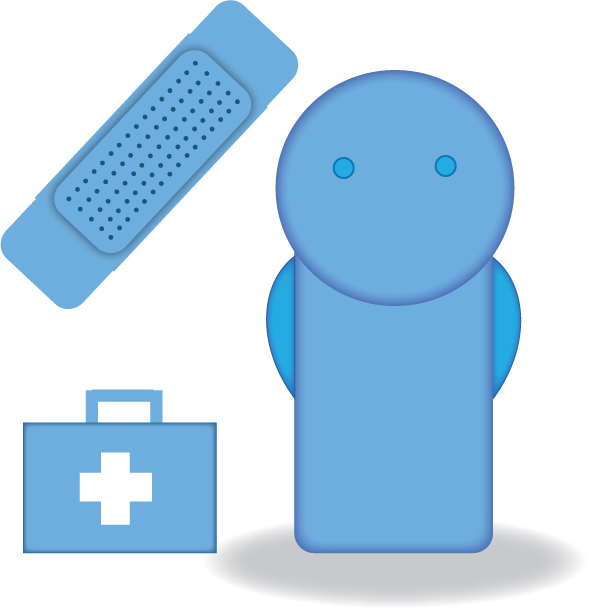 injury clipart first aider
