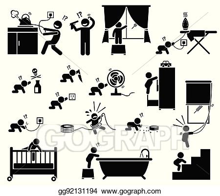 injury clipart home accident