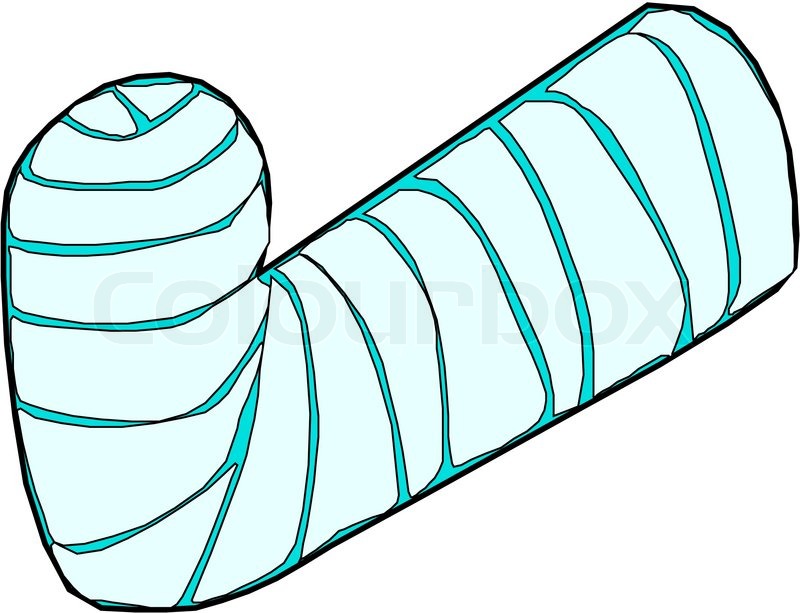 Broken cartoon free download. Injury clipart leg cast