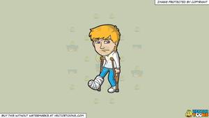 Injury clipart sad patient. A male with an