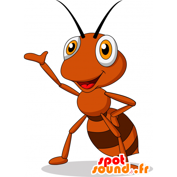 Purchase mascot giant very. Insect clipart brown ant