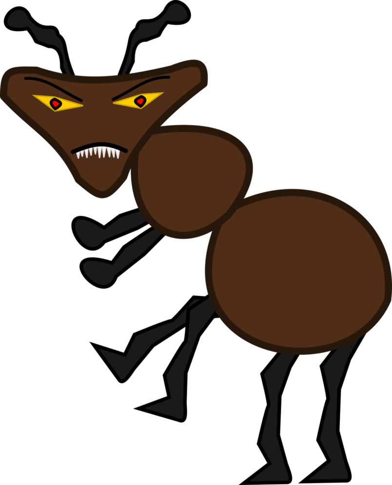 insect clipart evil