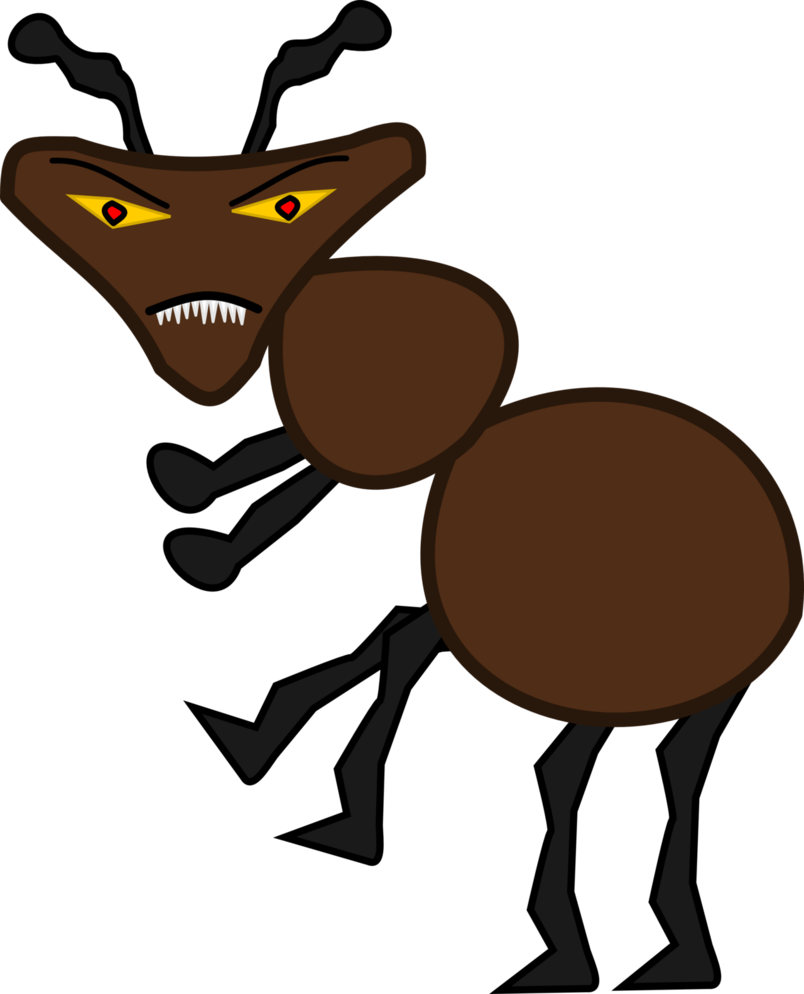 insects clipart evil