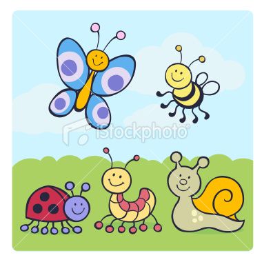 insect clipart garden creature