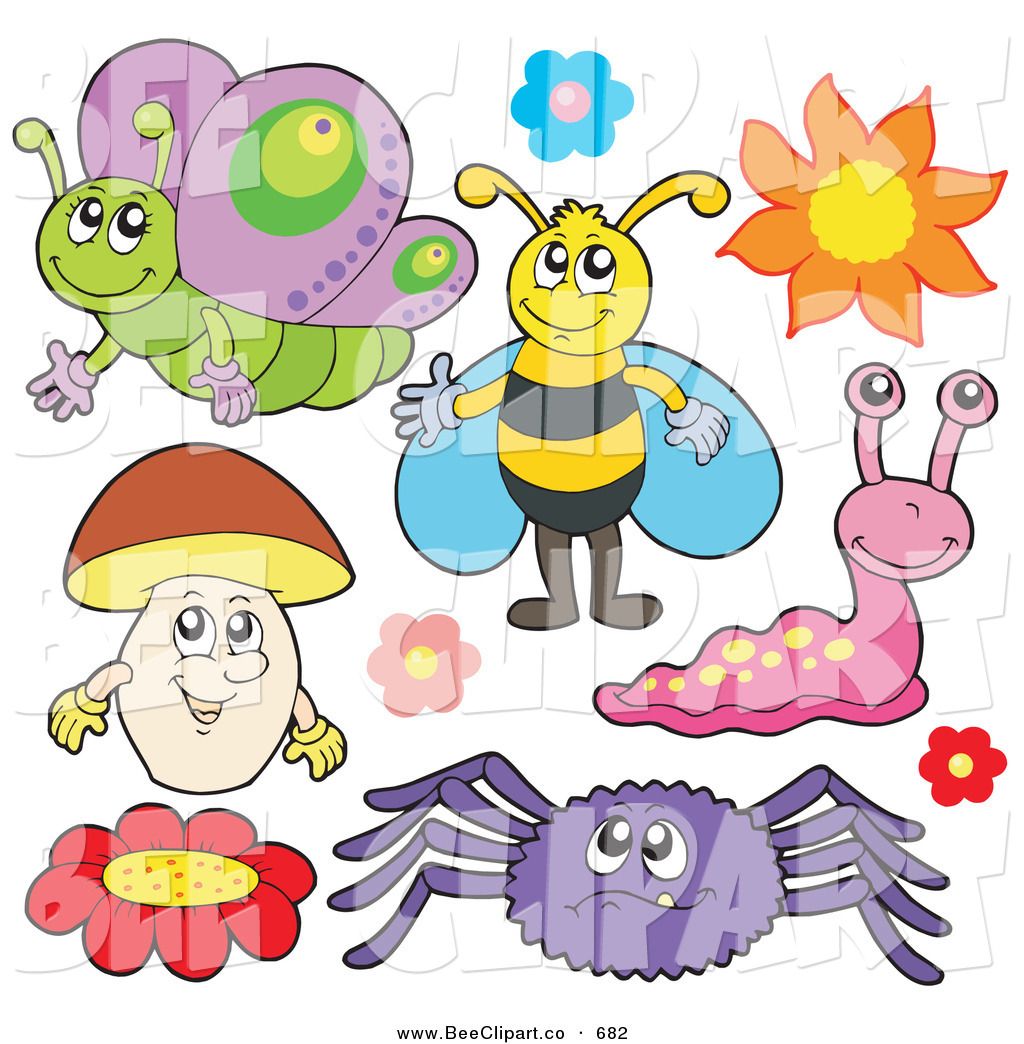 Insect clipart group insect. Free clip art insects