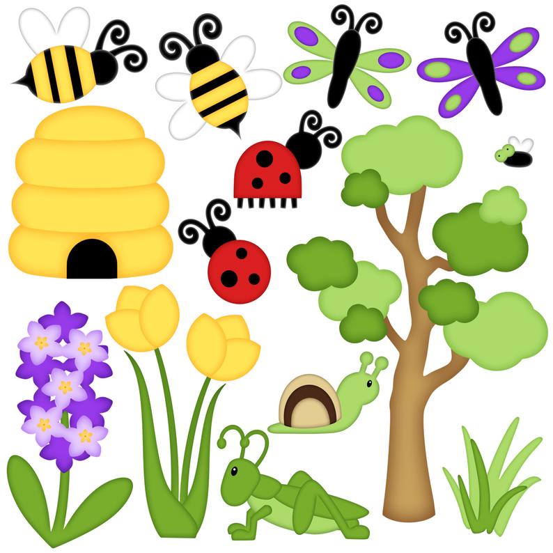 insect clipart tree