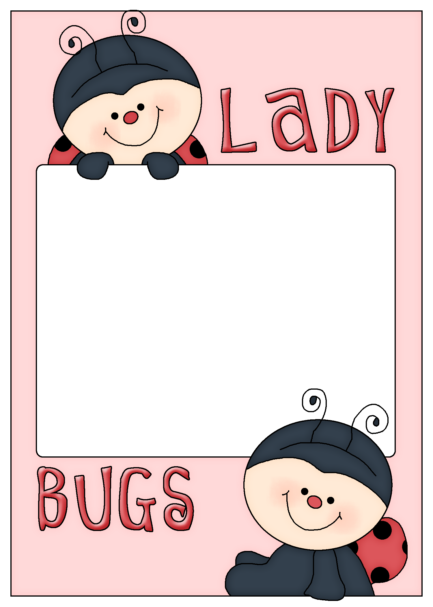 insects clipart kawaii