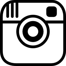 instagram clipart black and white