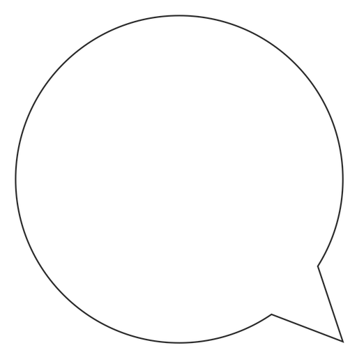 Instagram clipart bubble chat. Line icon transparent png