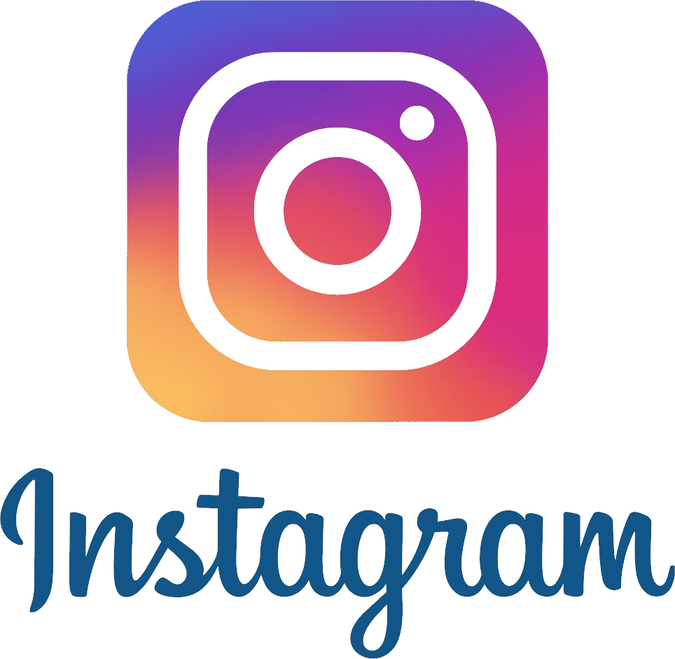 Instagram clipart contact. Png logo with text
