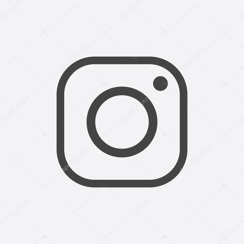 instagram clipart instagram line