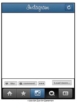 Instagram clipart instagram post. Free template 