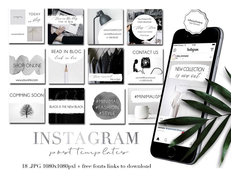 instagram clipart minimalist