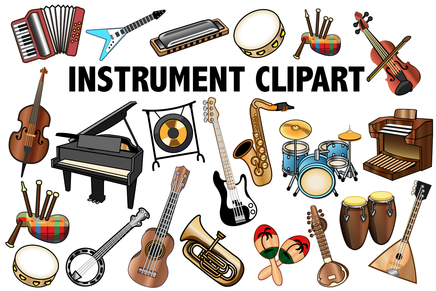 musical clipart instrument