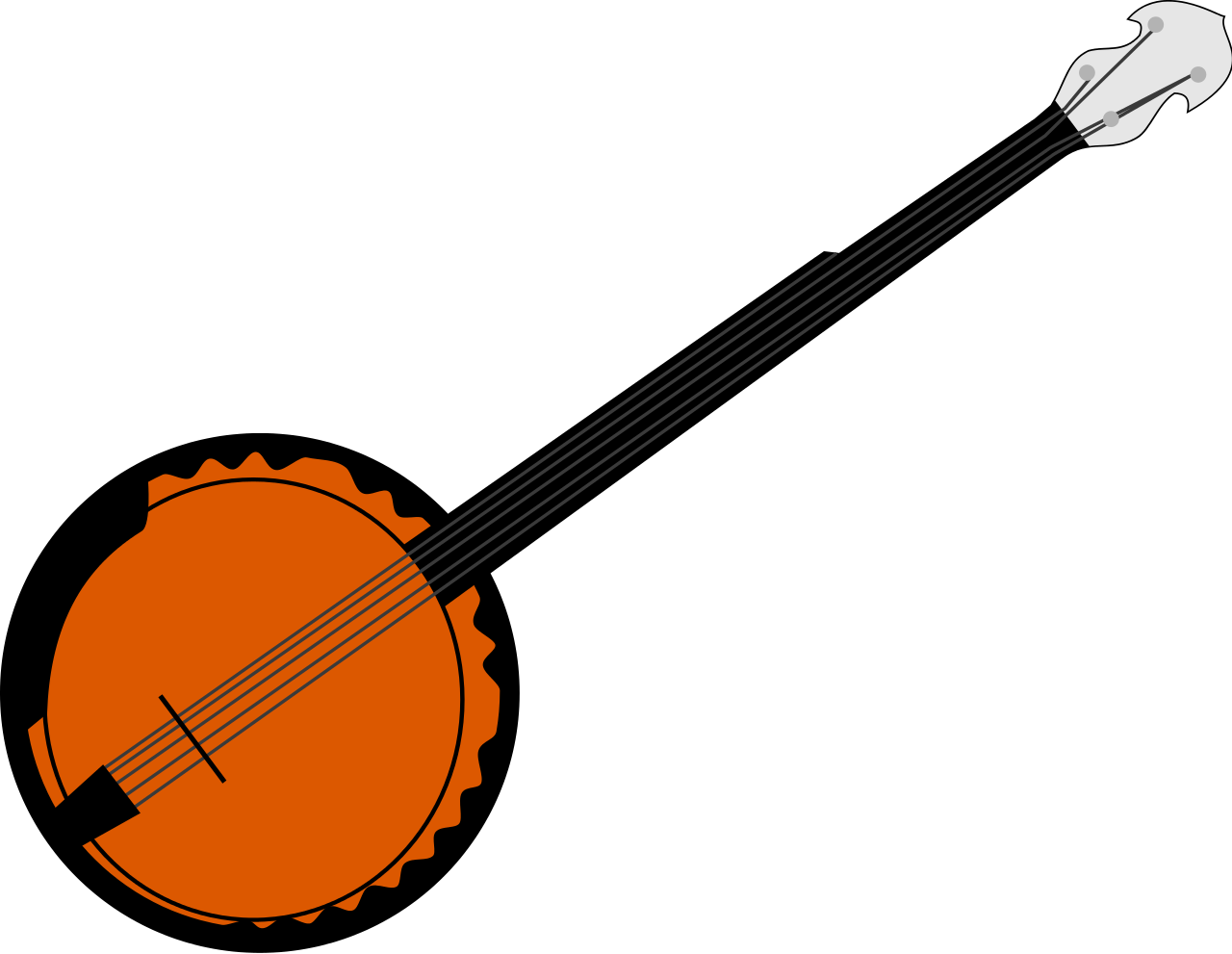 instruments clipart banjo
