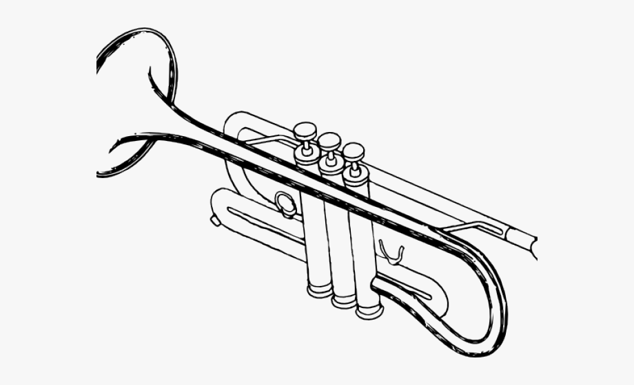 instruments clipart black and white