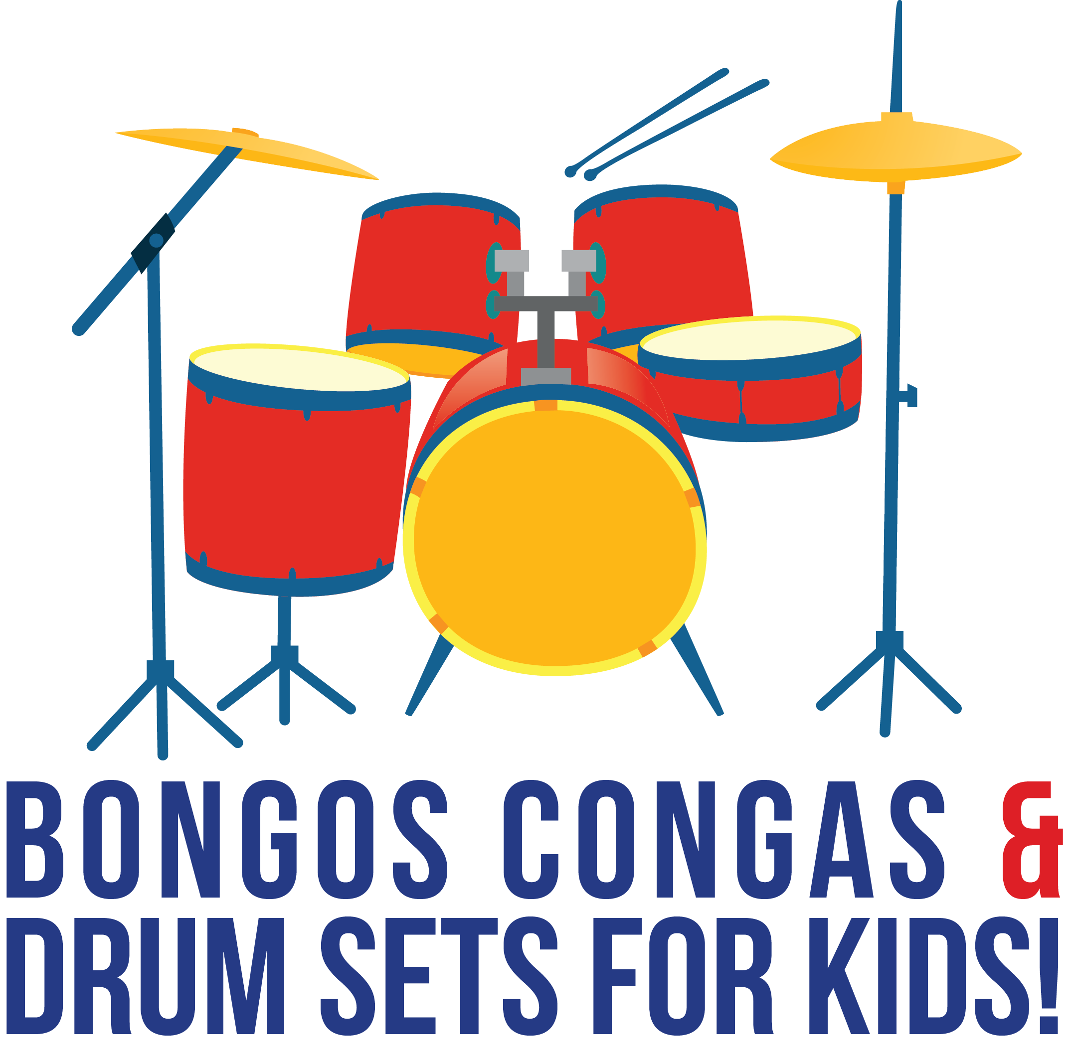instruments clipart bongo