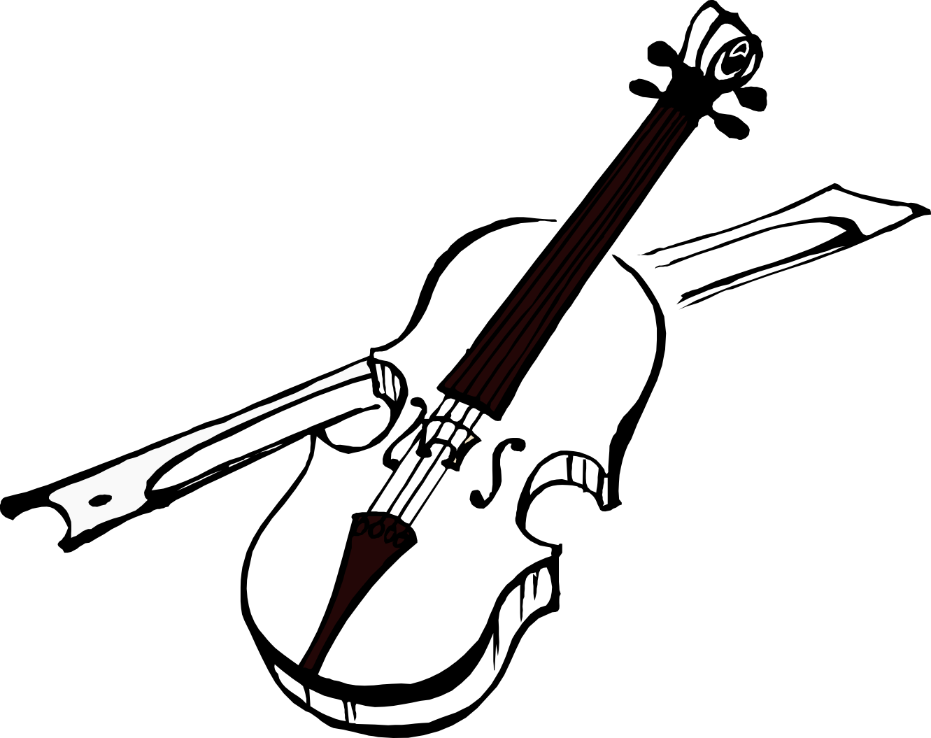 music clipart violin